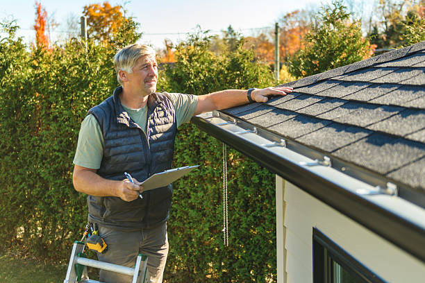 Professional Emergency Roof Repair technician working in Levan, UT